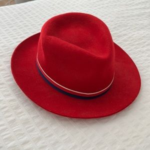 Aviatrix - Stetson Agent Carter Wool Felt Fedora Hat Size L